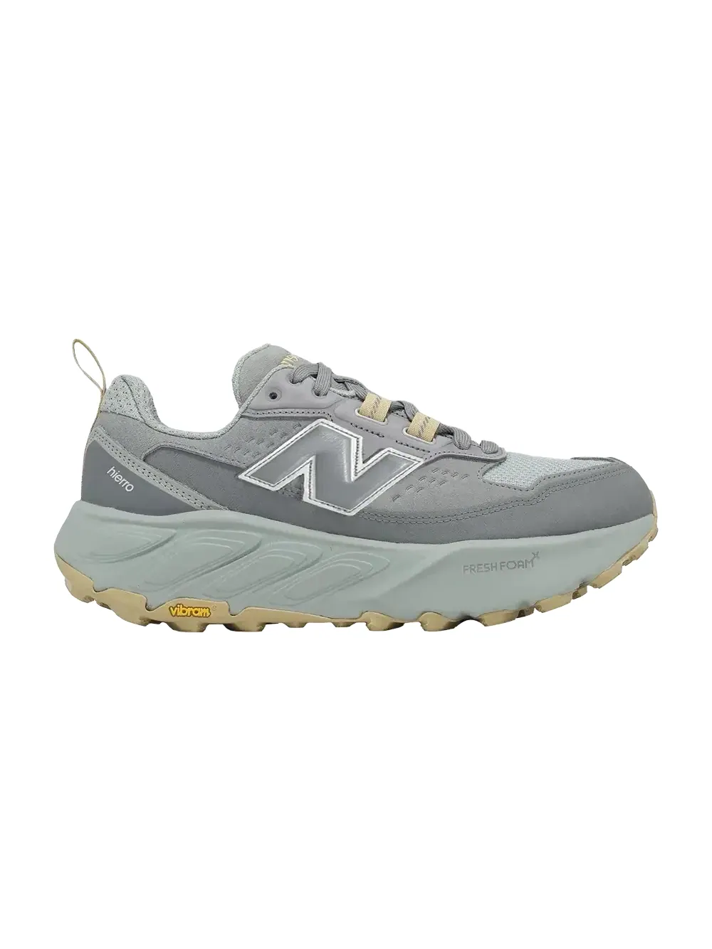 Кроссовки New Balance Fresh Foam X Hierro Trek 2E Wide — изображение 1 из 1, серый/серый