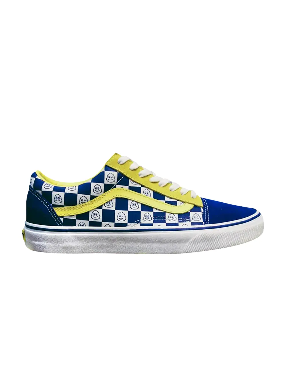 Кроссовки Michelin x Old Skool Vans — изображение 1 из 1, синий/желтый/белый