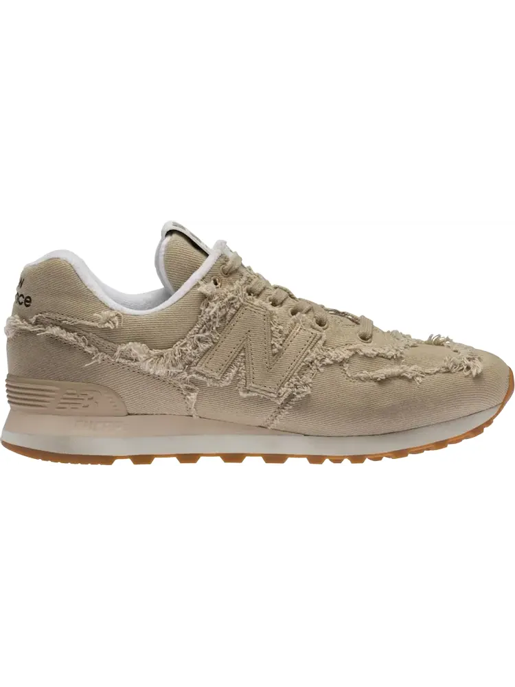 Кроссовки New Balance х Miu Miu 574 Denim — изображение 1 из 1, бежевый