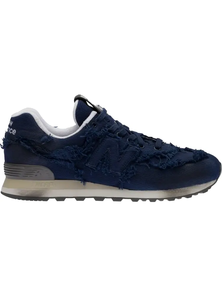 Кроссовки New Balance Miu Miu x 574 Denim 'Royal Blue' — изображение 1 из 1, синий