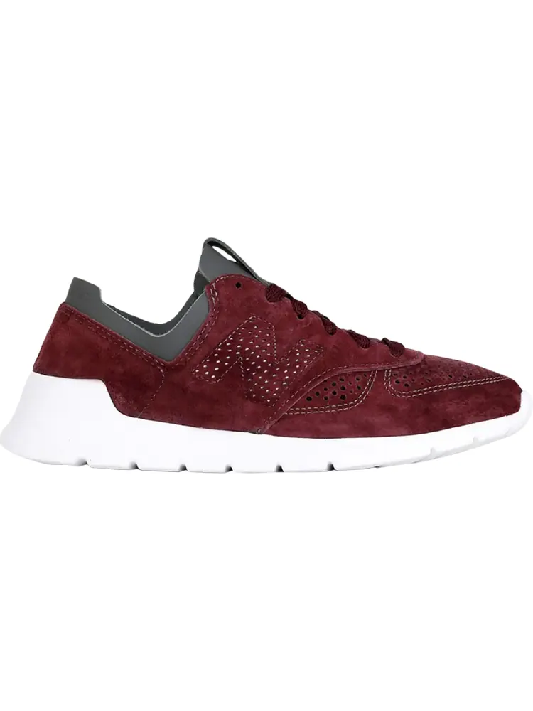 Кроссовки New Balance 1978 Made in USA 'Burgundy Dark Grey' — изображение 1 из 1, красный