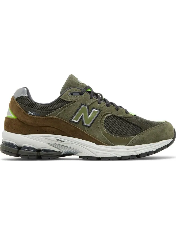 Кроссовки New Balance 2002 'Camo Green' — изображение 1 из 8, зеленый