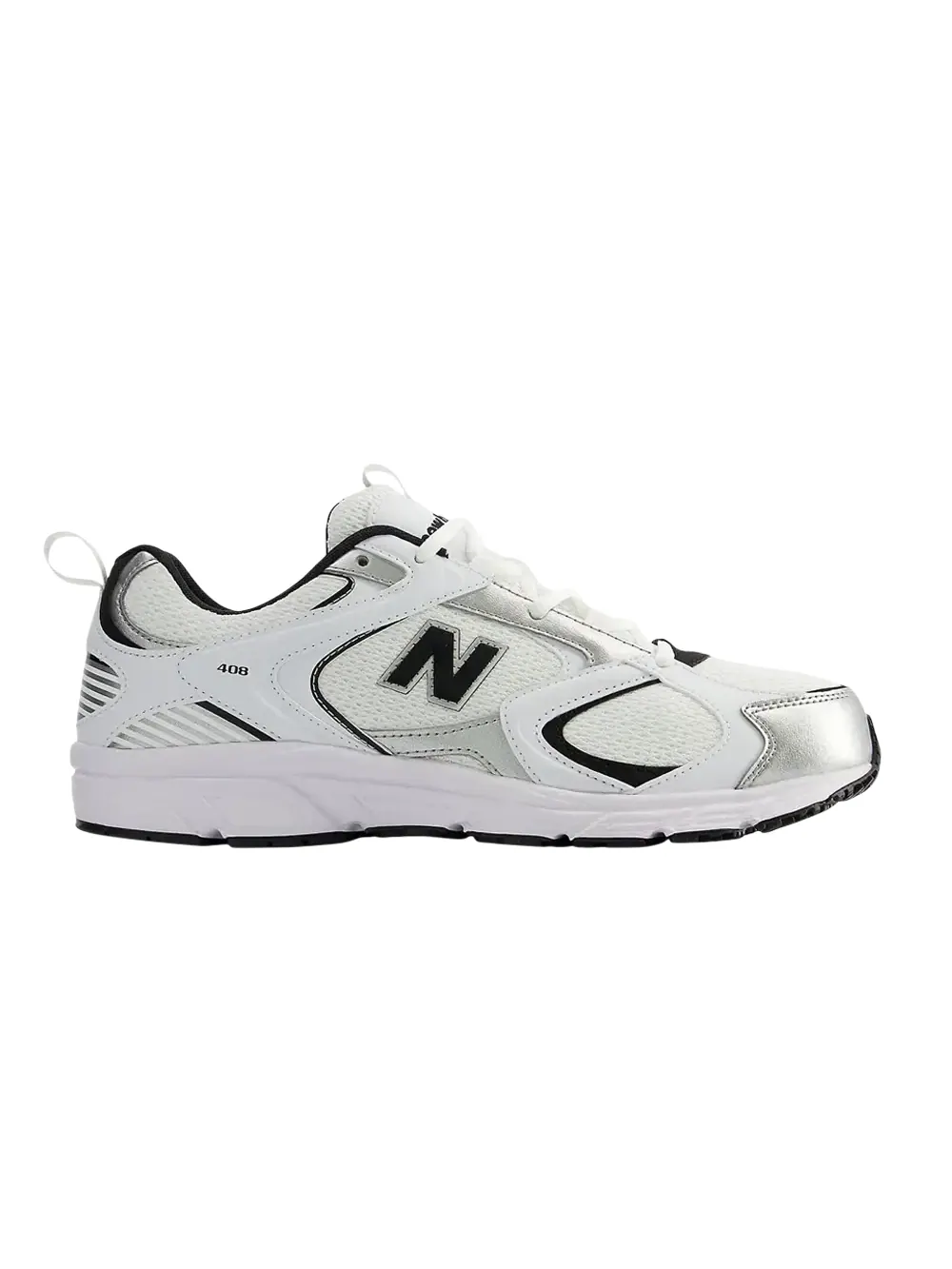 Кроссовки New Balance 408 — изображение 1 из 1, белый/черный