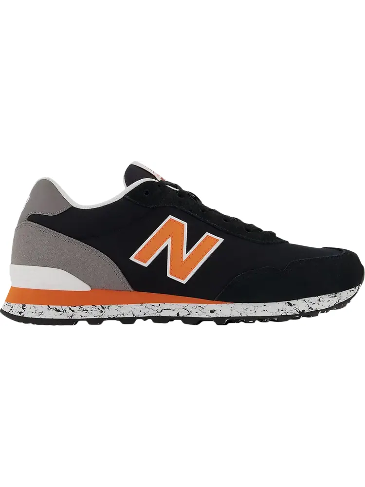 Кроссовки New Balance 515v3 'Black Vibrant Orange' — изображение 1 из 1, черный