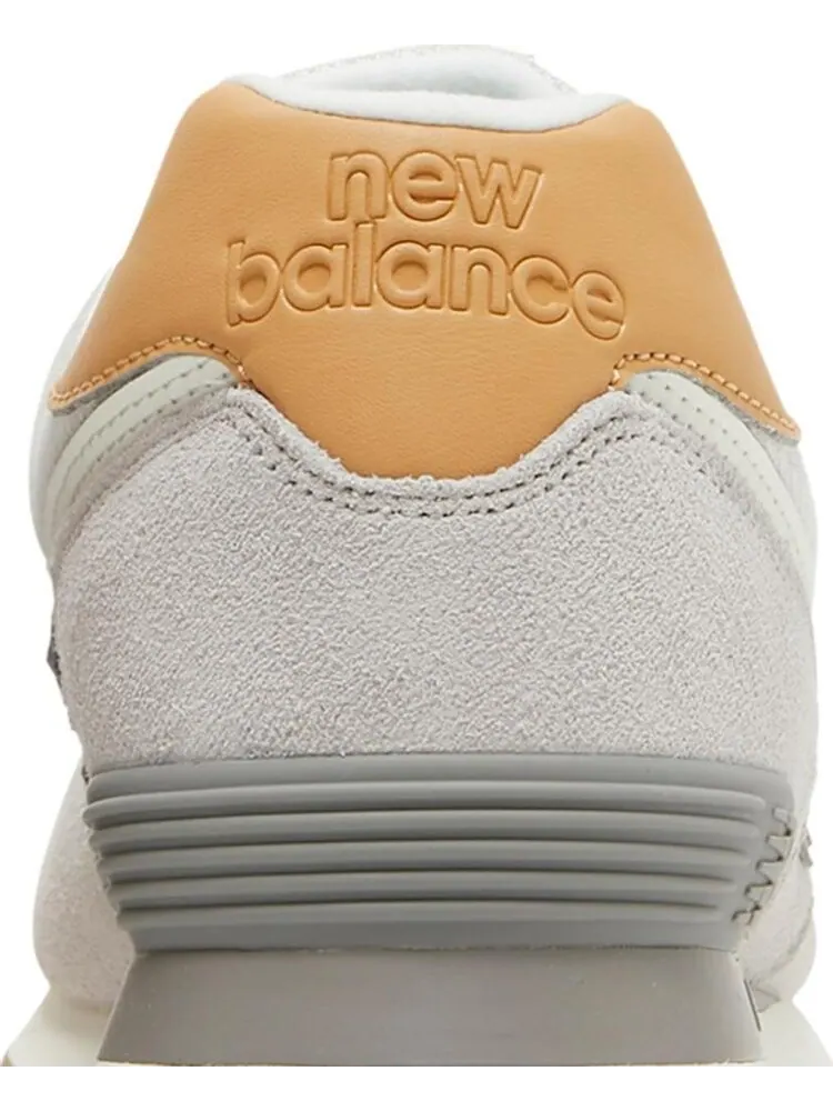 Кроссовки New Balance 574, серый/клен — изображение 7 из 8, бежевый