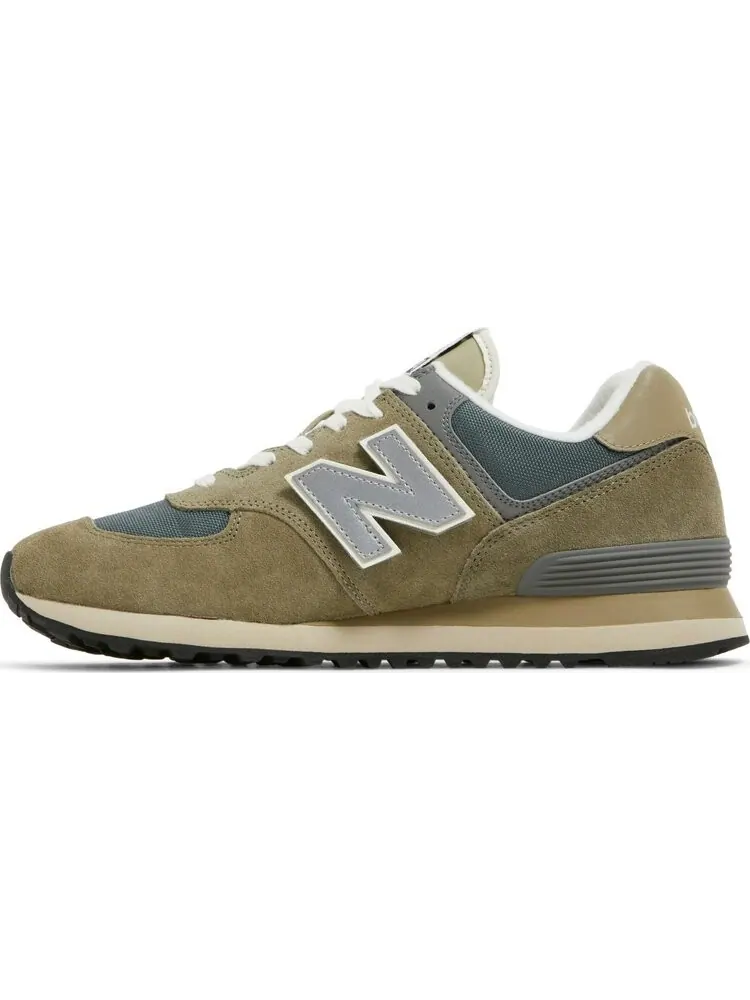 Кроссовки New Balance х Alpha Industries 574 — изображение 3 из 8, серый