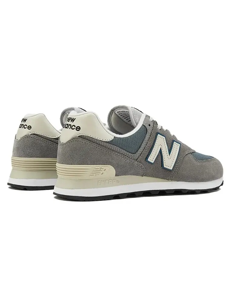 Кроссовки New Balance 574, цемент — изображение 6 из 8, серый