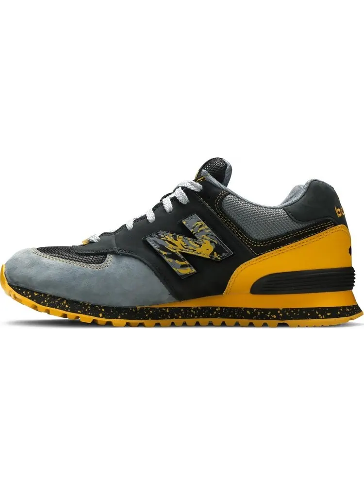 Кроссовки New Balance хShelflife 574 City of Gold — изображение 2 из 7, черный/желтый