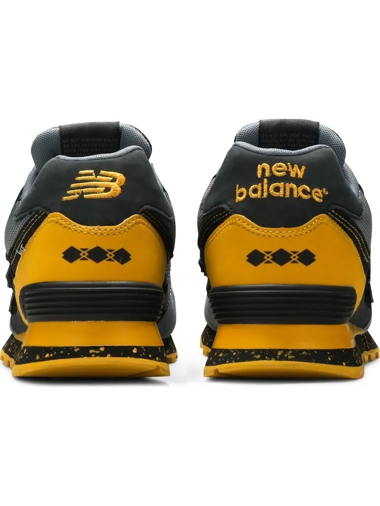 Кроссовки New Balance хShelflife 574 City of Gold — изображение 5 из 7, черный/желтый