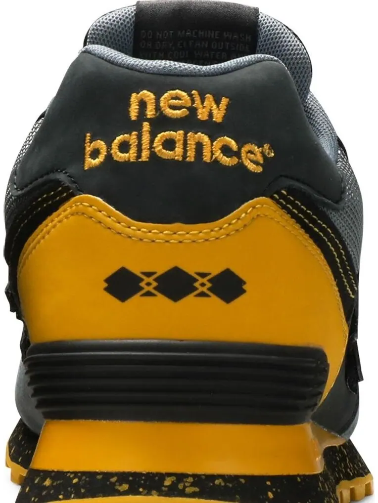 Кроссовки New Balance хShelflife 574 City of Gold — изображение 6 из 7, черный/желтый