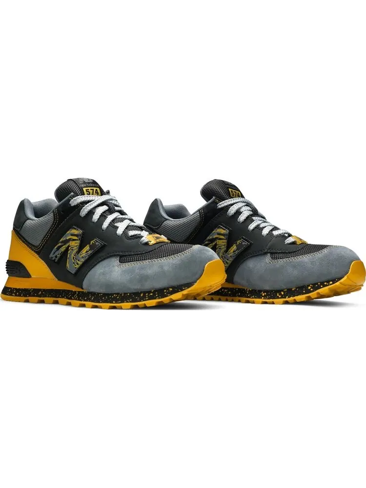 Кроссовки New Balance хShelflife 574 City of Gold — изображение 7 из 7, черный/желтый