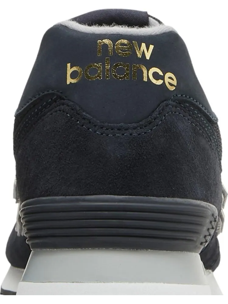 Кроссовки New Balance 574 — изображение 7 из 8, темно-синий/золотистый