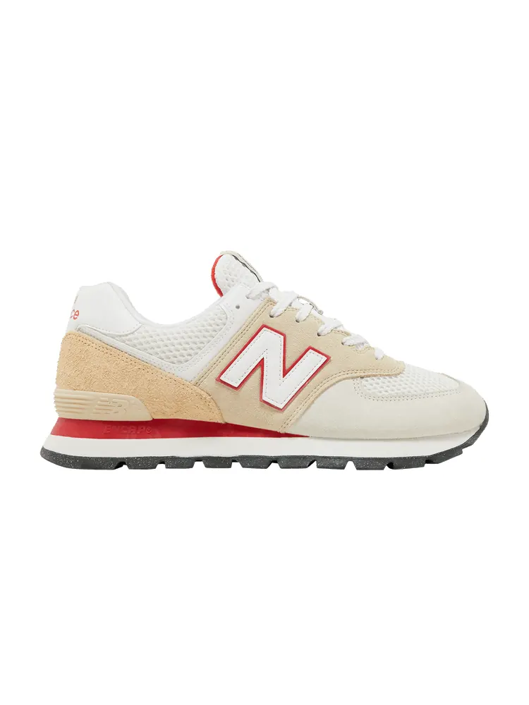 Кроссовки New Balance 574 Rugged — изображение 1 из 9, кремовый/бежевый