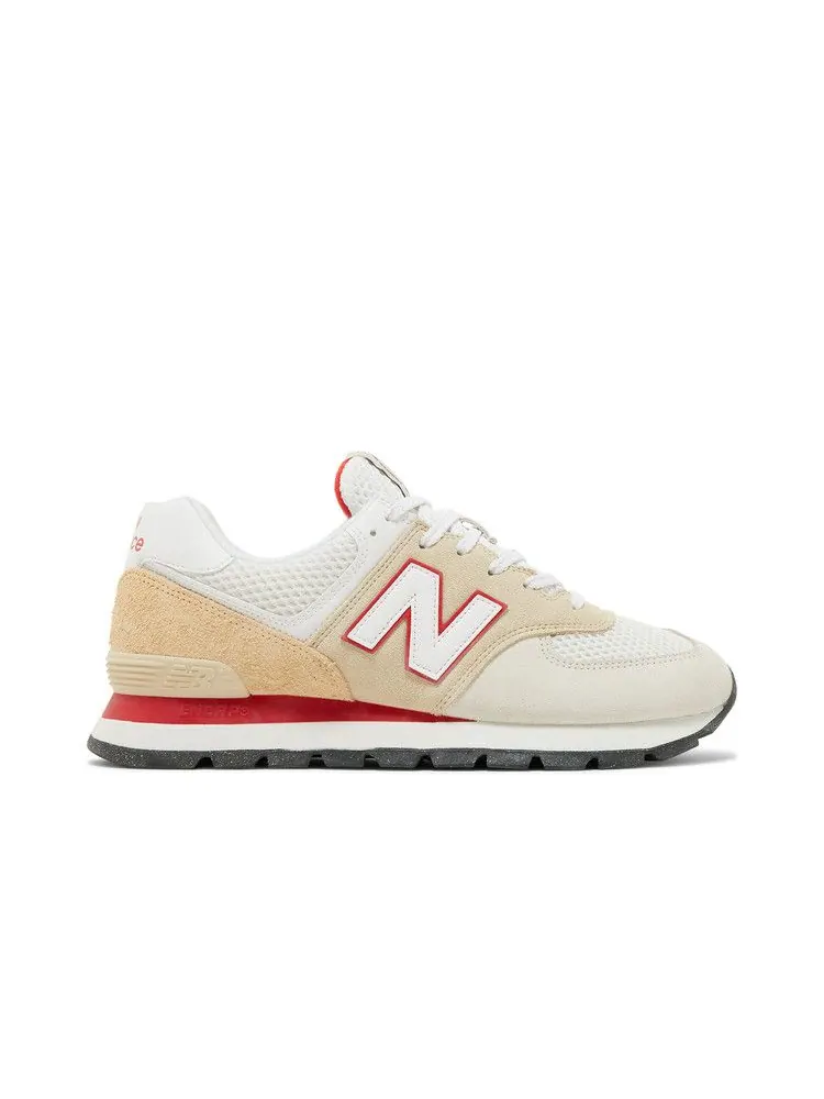 Кроссовки New Balance 574 Rugged — изображение 2 из 9, кремовый/бежевый