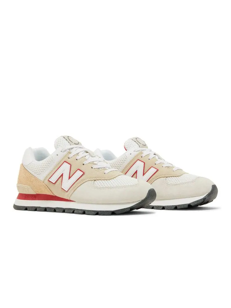 Кроссовки New Balance 574 Rugged — изображение 9 из 9, кремовый/бежевый