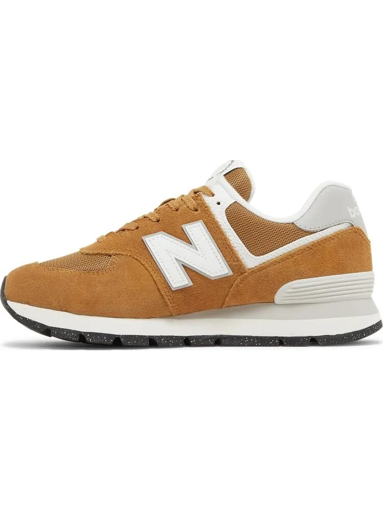 Кроссовки New Balance 574 Rugged — изображение 3 из 4, оранжевый/белый