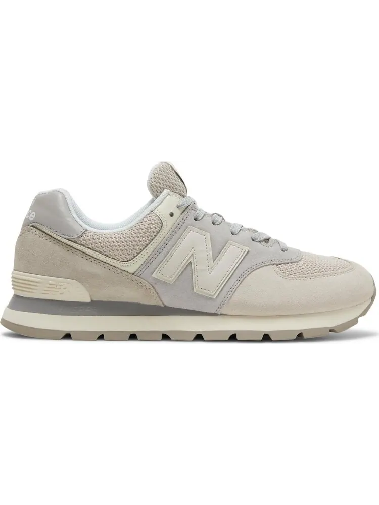 Кроссовки New Balance 574 — изображение 1 из 8, светло-серый/кремовый