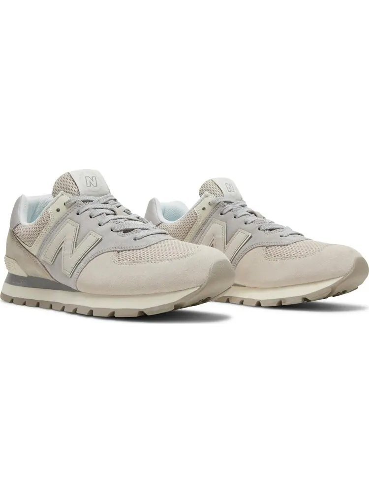 Кроссовки New Balance 574 — изображение 8 из 8, светло-серый/кремовый