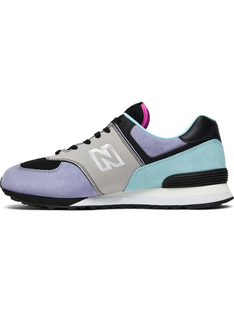 Кроссовки New Balance х Louis De Guzman 574 Geometric Color-Blocked — изображение 2 из 7, мульти