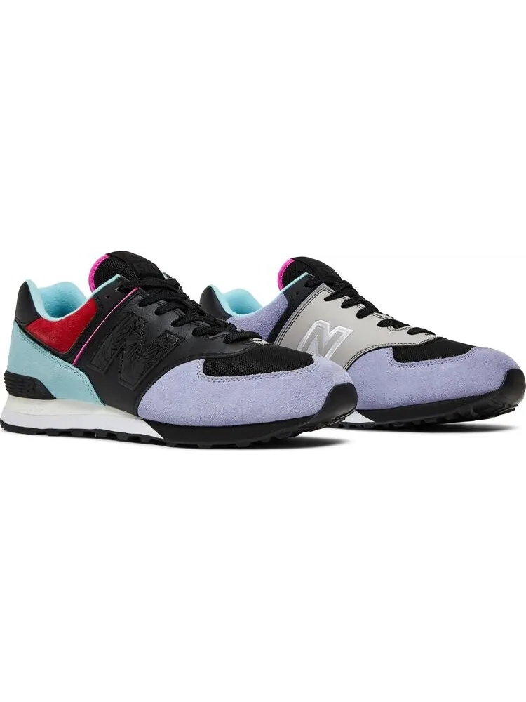 Кроссовки New Balance х Louis De Guzman 574 Geometric Color-Blocked — изображение 7 из 7, мульти
