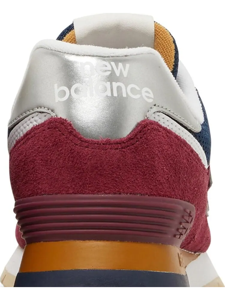 Кроссовки New Balance 574 Rugged — изображение 7 из 8, красный