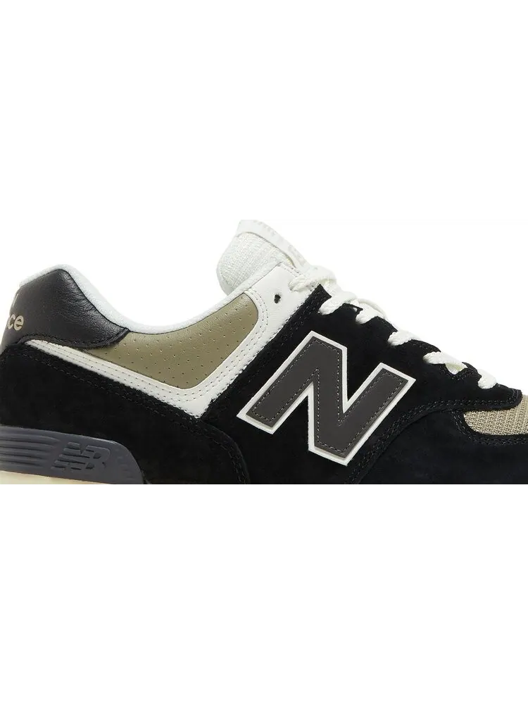 Кроссовки New Balance 574 — изображение 2 из 8, черный/белый/коричневый