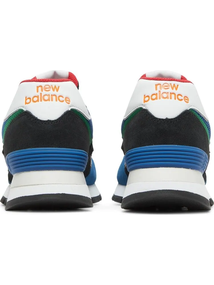 Кроссовки New Balance 574 Rugged — изображение 6 из 8, черный/синий/зеленый