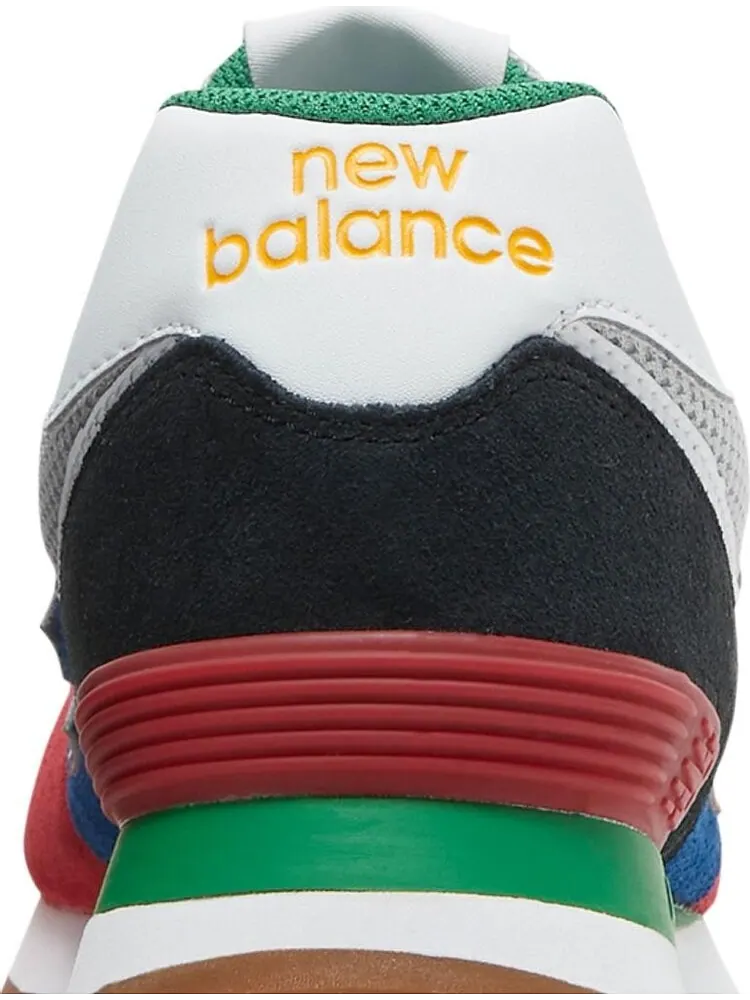 Кроссовки New Balance 574 Rugged — изображение 7 из 8, черный/синий/красный