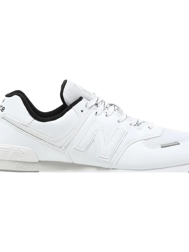 Кроссовки New Balance 574 Rugged — изображение 2 из 8, белый/черный