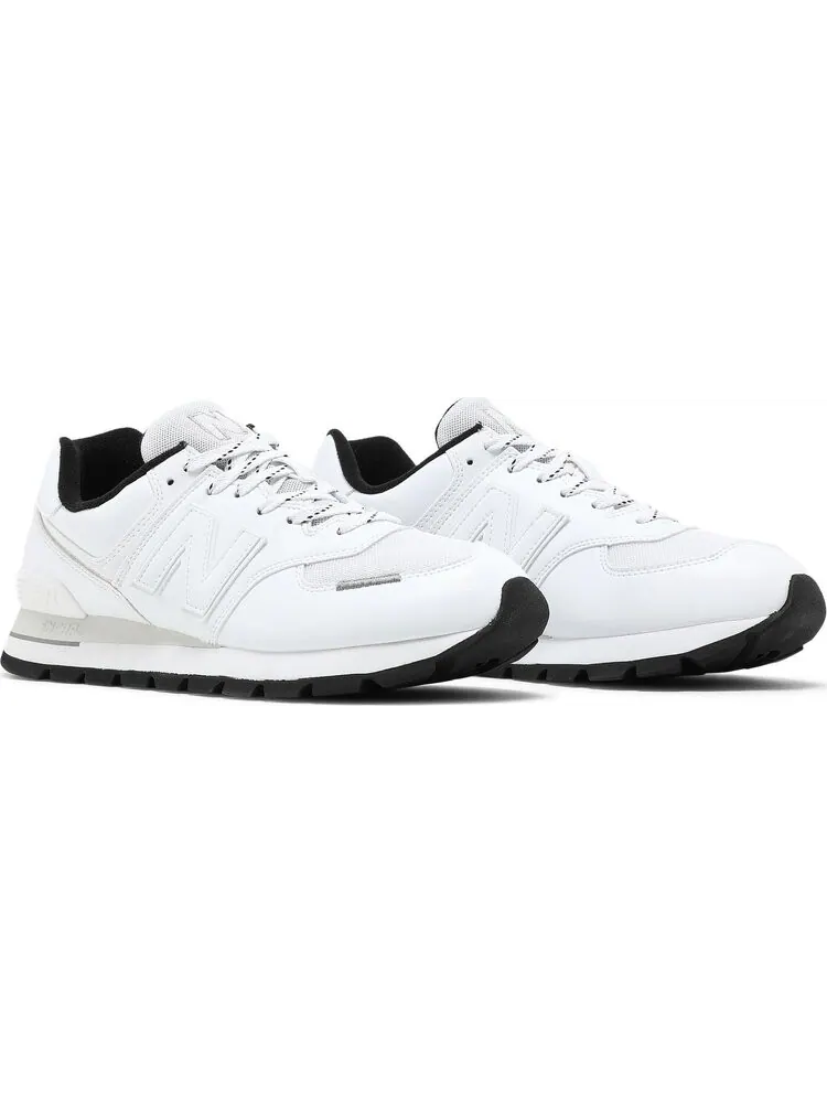 Кроссовки New Balance 574 Rugged — изображение 8 из 8, белый/черный