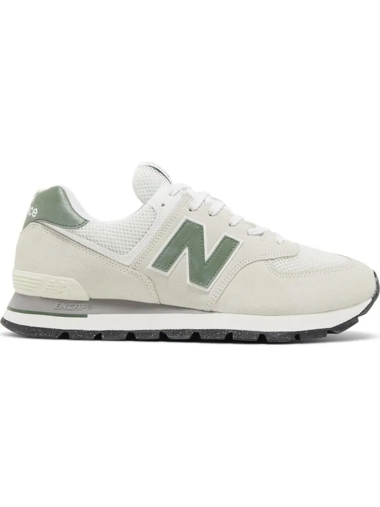 Кроссовки New Balance 574 Rugged — изображение 1 из 4, белый/зеленый