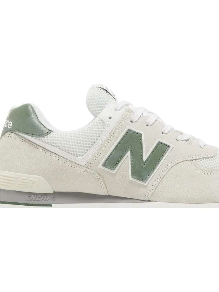 Кроссовки New Balance 574 Rugged — изображение 2 из 4, белый/зеленый