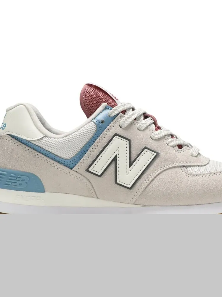 Кроссовки New Balance 574v2 Essentials — изображение 2 из 8, серый/голубой