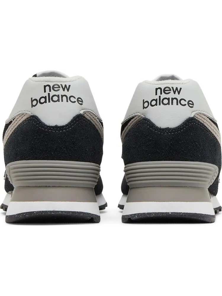 Кроссовки мужские New Balance 574 Core — изображение 6 из 10, черный/белый