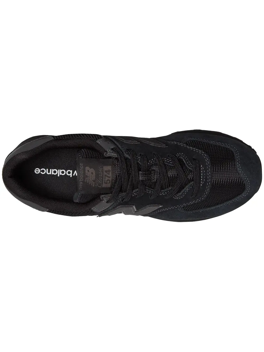 Кроссовки New Balance 574 — изображение 2 из 11, черный