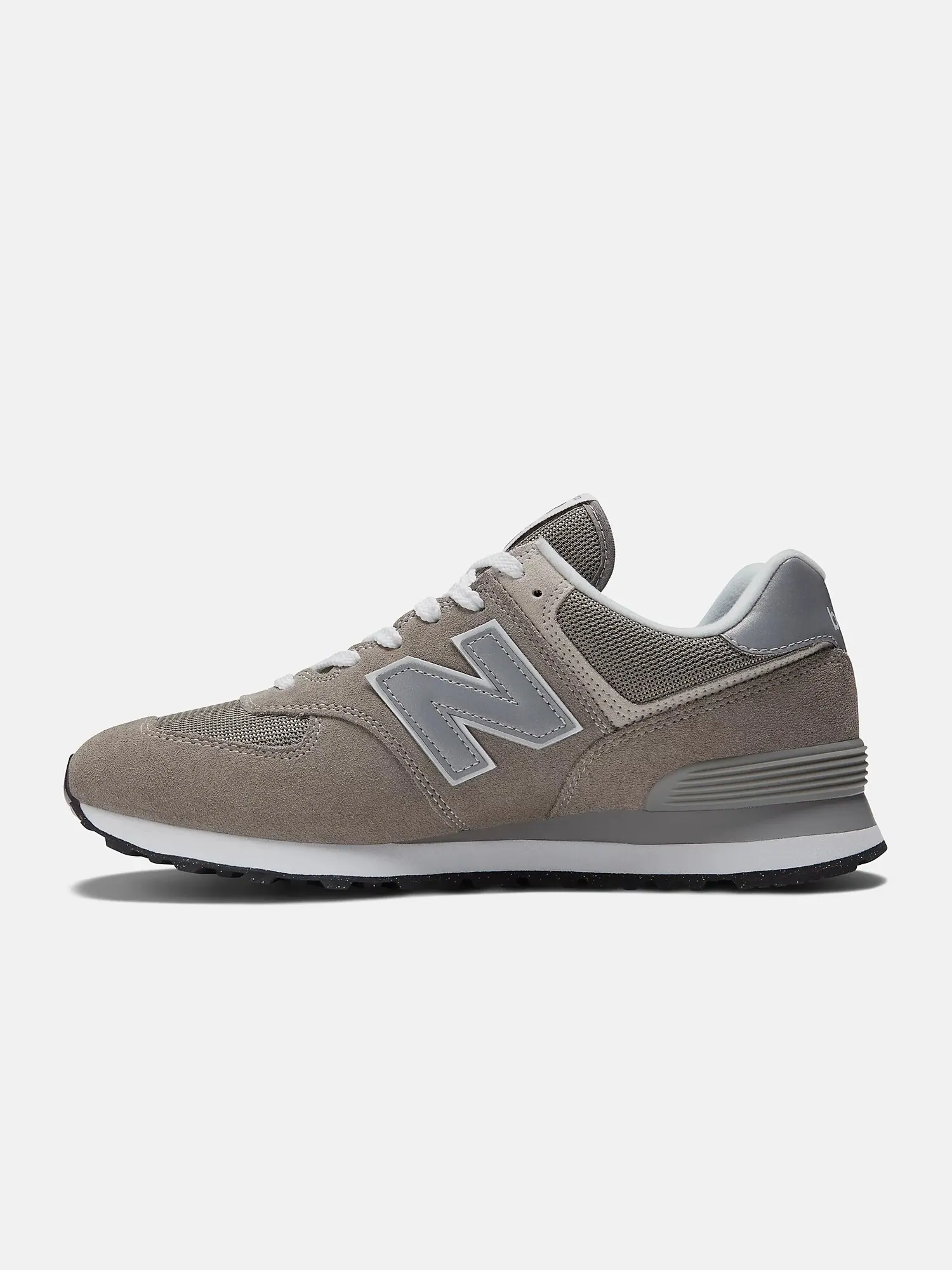 Кроссовки New Balance 574 Core — изображение 6 из 9, серый/белый
