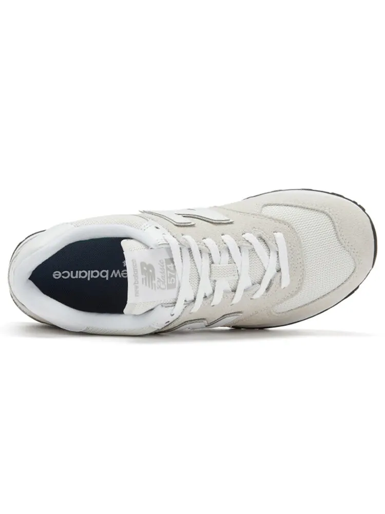 Кроссовки New Balance 574 Core — изображение 3 из 7, светло-серый/белый