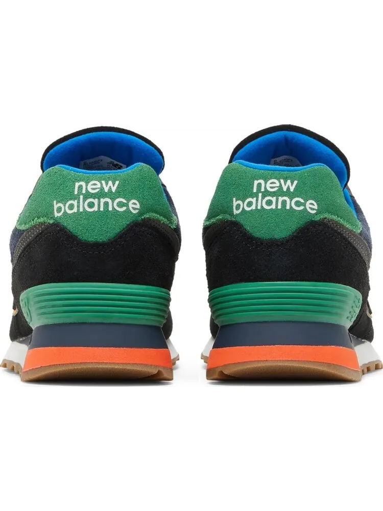 Кроссовки New Balance 574 — изображение 6 из 8, черный/зеленый