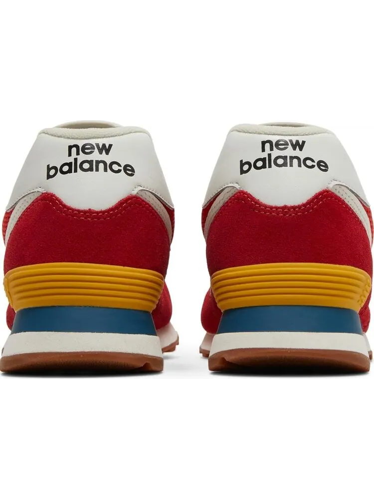 Кроссовки New Balance 574 Rainbow Pack — изображение 6 из 8, красный