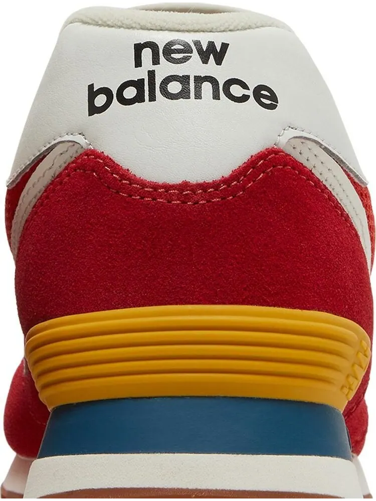 Кроссовки New Balance 574 Rainbow Pack — изображение 7 из 8, красный