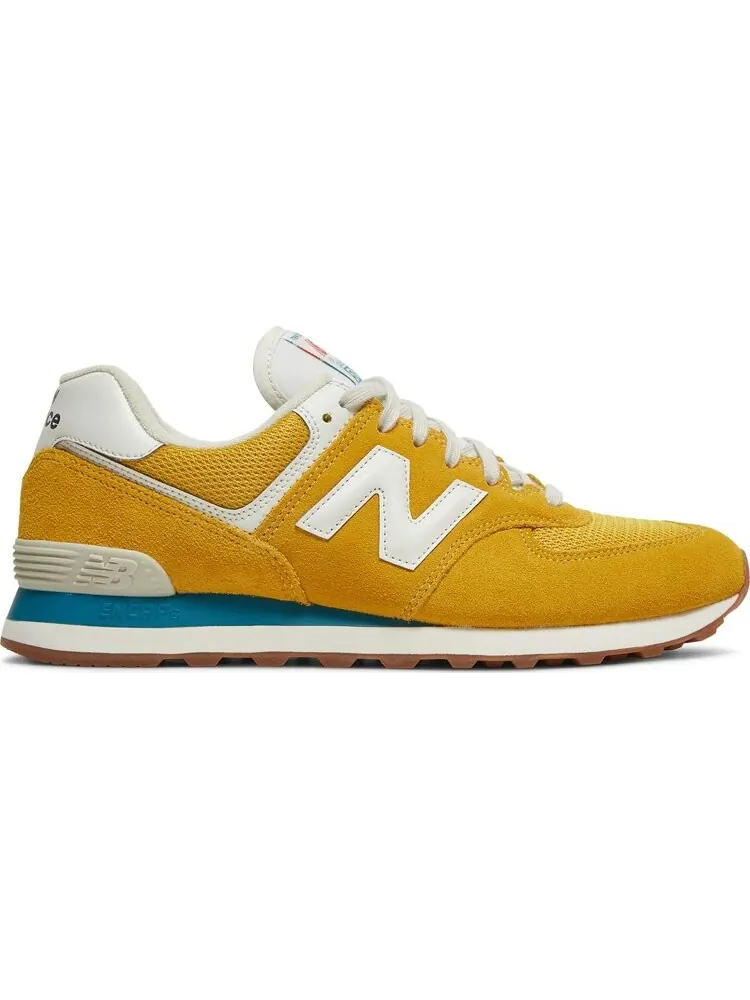 Кроссовки New Balance 574 Rainbow Pack — изображение 1 из 7, желтый