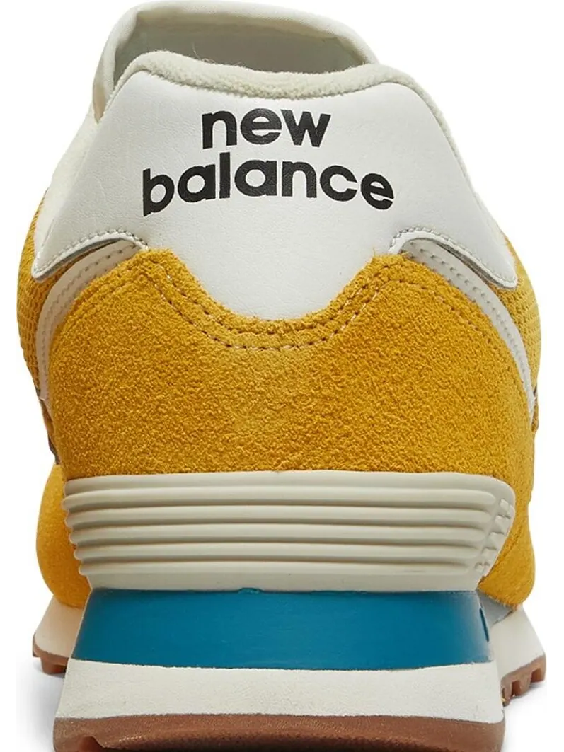 Кроссовки New Balance 574 Rainbow Pack — изображение 6 из 7, желтый