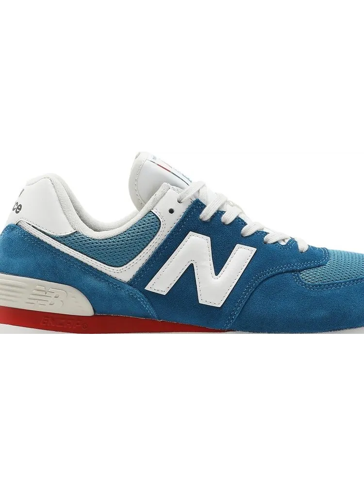 Кроссовки New Balance 574 Rainbow Pack — изображение 2 из 8, синий