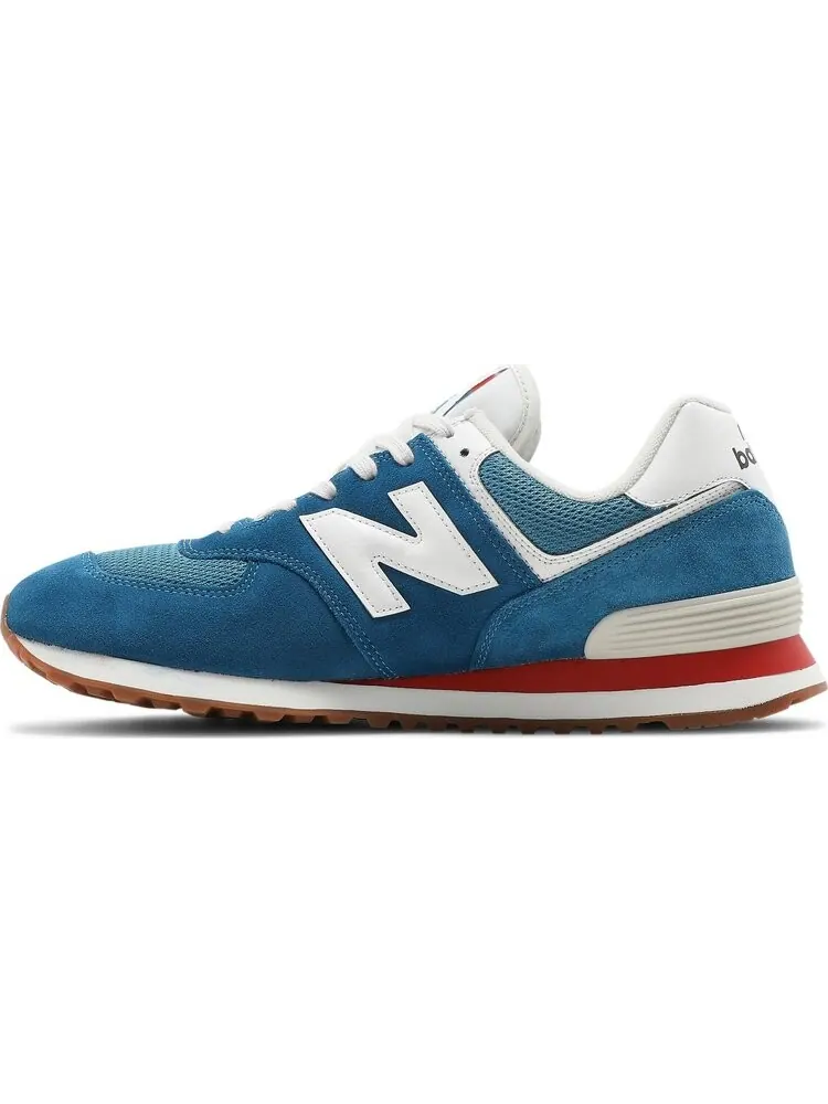 Кроссовки New Balance 574 Rainbow Pack — изображение 3 из 8, синий