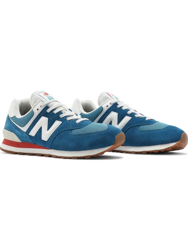 Кроссовки New Balance 574 Rainbow Pack — изображение 8 из 8, синий