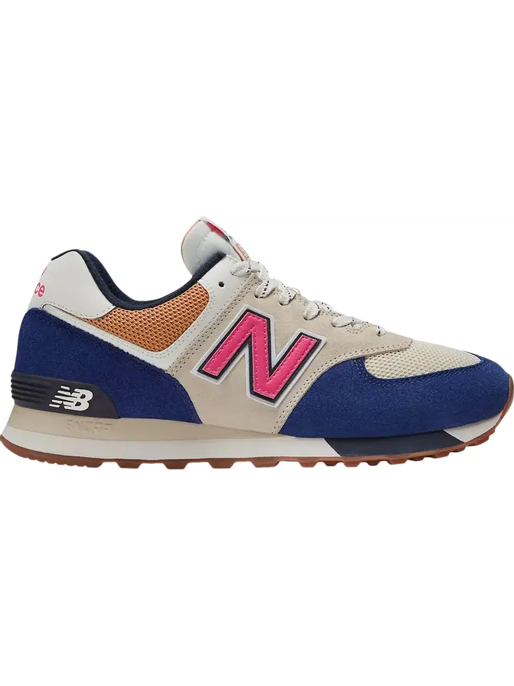 Кроссовки New Balance 574 — изображение 1 из 1, кремовый/синий