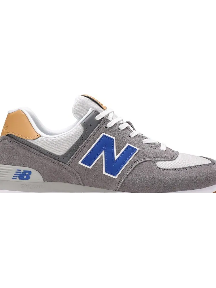 Кроссовки New Balance 574 — изображение 2 из 8, серый/синий