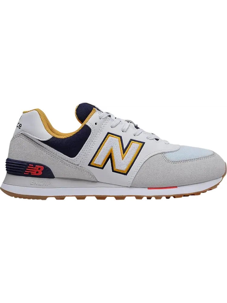 Кроссовки New Balance 574 — изображение 1 из 1, белый/серый