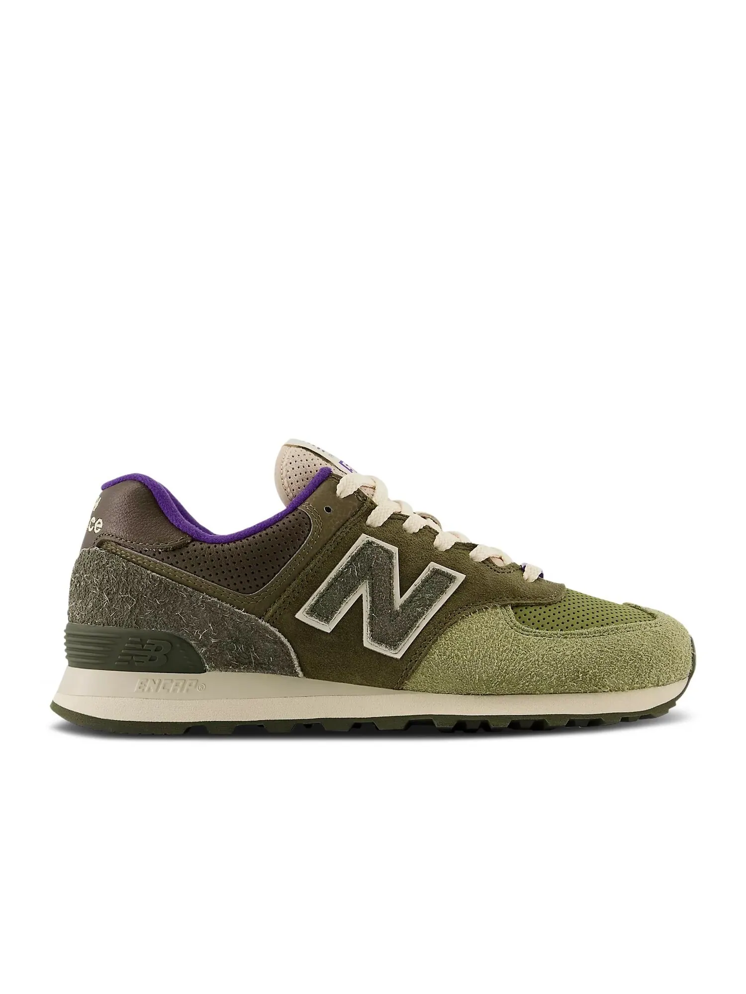 Кроссовки New Balance х Sneakersnstuff 574 — изображение 1 из 1, зеленый