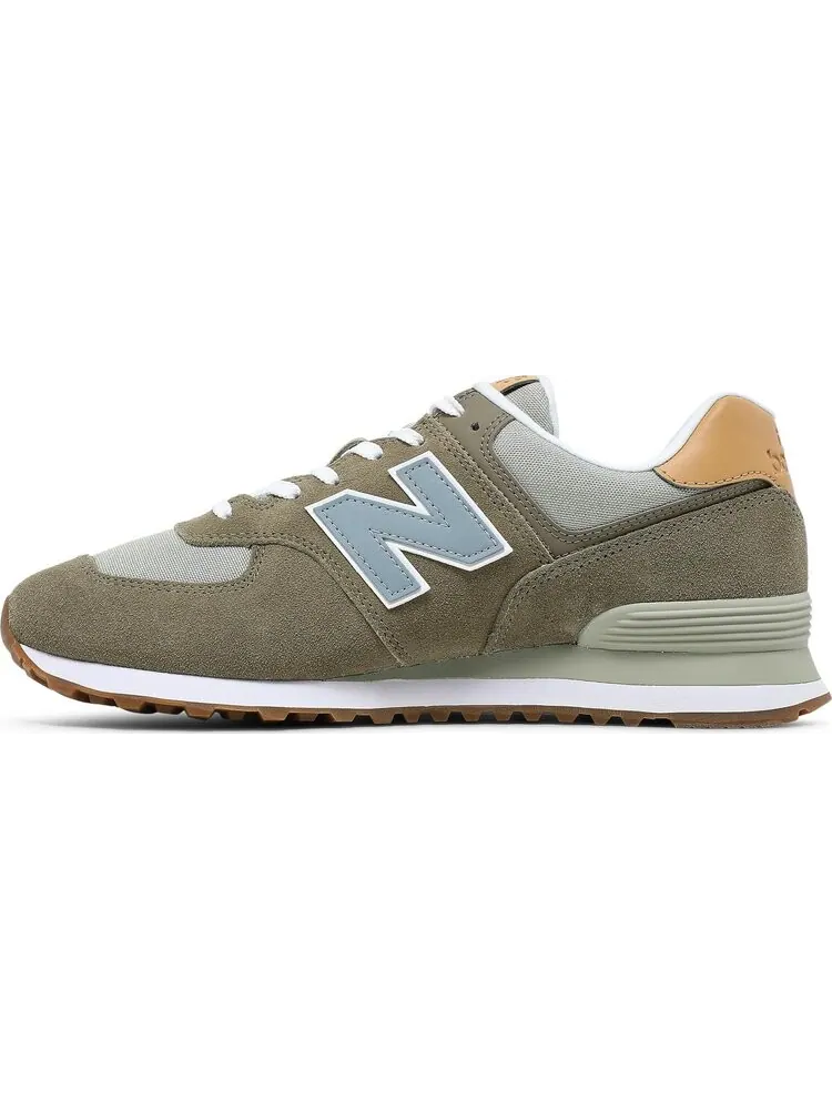 Кроссовки New Balance 574 — изображение 3 из 8, хаки, серый